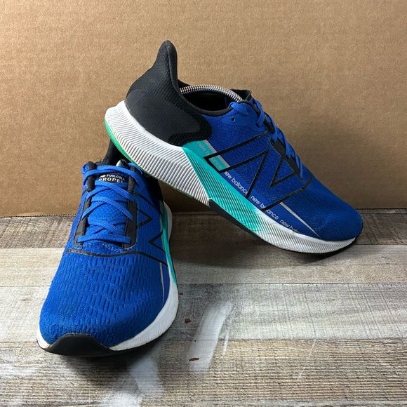 New Balance Fuelcell Propel v2 Men’s Size 12 Blue Black Athletic Running Shoes - Picture 8 of 13